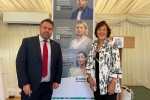 Chris Loder MP with Carole Lawrence-Parr, Chief President of St John Ambulance