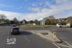 A35 roundabout at Bridport